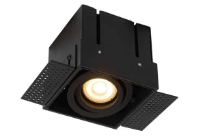 Oprawa Podtynkowa Lucide Trimless Czarna GU10