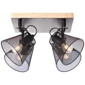 Plafon Brilliant WHOLE 40135/76 czarny 4xE14 szer.38cm