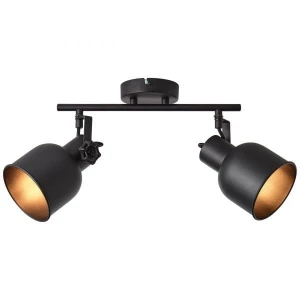 Plafon Brilliant ROLET 49613/76 czarny 2xE14 szer.35cm