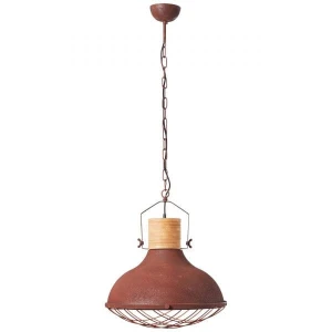 Lampa wisząca Brilliant EMMA 93406/55 brązowy wenge 1xE27 wys.143cm