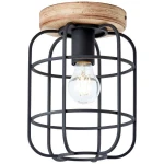 Plafon Brilliant GWEN 97173/66 E27  czarny