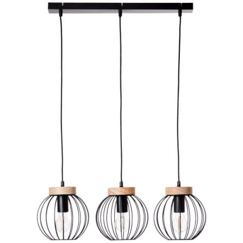 Lampa wisząca SORANA 99236/76 czarna 3xE27 wys.116cm