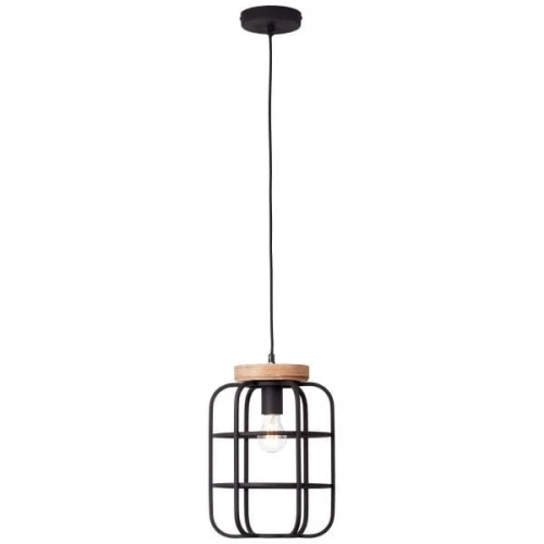 Lampa wisząca GWEN 99254/66 czarna 1xE27 wys.147cm