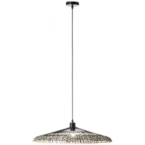 Lampa wisząca Brilliant FIXI 99265/76 czarna 1xE27 wys.144cm