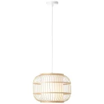 Lampa wisząca Brilliant BONES 99266/09 biała 1xE27 wys.150cm
