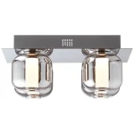 Plafon Brilliant RAFA G97177/93 srebrny LED szer.35cm