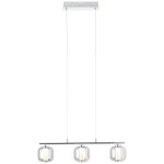 Lampa wisząca Brilliant RAFA G99259/93 srebrna 3xLED wys.131cm
