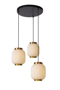 Lampa wisząca Lucide Gosse 13435/03/31 Biała 3xE27 170cm