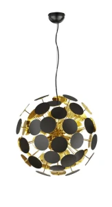 Lampa wisząca Trio DISCALGO 309900632 czarna 6xE14 wys.150cm