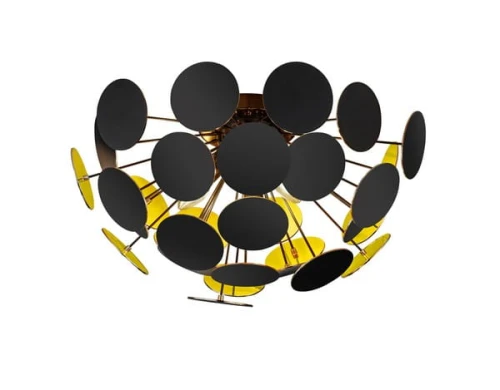 Plafon DISCALGO 609900332 czarny 3xE14