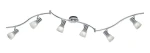 Spot Trio LEVISTO 871010607 szary 6xE14
