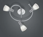 Plafon Trio LEVISTO 871090307 szary 3xE14