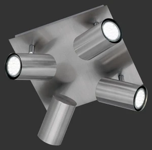 Plafon Trio MARLEY 802430407 szary 4xGU10 szer.24cm