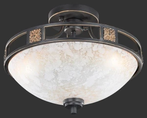 Plafon Trio QUINTA 608100324 miedziany 3xE27