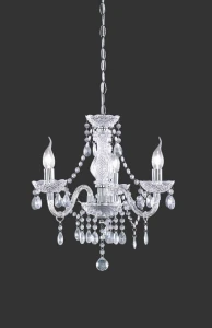 Lampa wisząca RL LÜSTER R11073000 transparentna 3xE14 wys.150cm