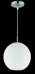 Lampa wisząca RL MOON R30152507 biała 1xE27 wys.152cm