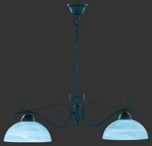Lampa wisząca RL COUNTRY R3432-24 miedziana 2xE27 wys.136cm