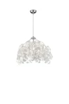 Lampa wisząca RL LEAVY R10461901 srebrna 1xE27 wys.150cm