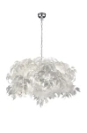 Lampa wisząca RL LEAVY R10464001 srebrna 4xE14 wys.150cm