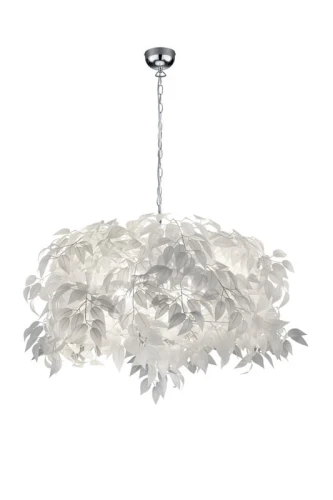 Lampa wisząca LEAVY R10464001 srebrna 4xE14 wys.150cm