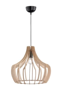 Lampa wisząca RL WOOD R30253830 drewniany 1xE27 wys.150cm
