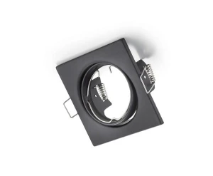 Oprawa podtynkowa Trio JURA czarna GU10
