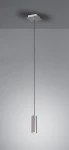 Lampa wisząca Trio VANTOS DL107312400 szara 1xGU10 wys.150cm