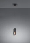Lampa wisząca Trio ROBIN 310600132 czarna 1xE27 wys.150cm