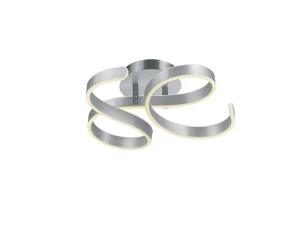 Plafon Trio FRANCIS 671310105 szary LED szer.54cm