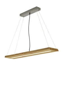 Lampa wisząca Trio BRAD 323710130 brązowy wenge LED wys.150cm