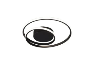 Plafon RL ZIBAL R62911132 czarny LED