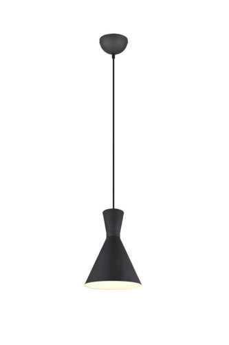 Lampa wisząca ENZO R30781032 czarna 1xE27 wys.150cm