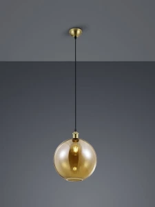 Lampa wisząca RL DINO R30771004 złota 1xE27 złota 150cm