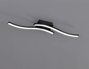 Plafon RL NORVE DL132-62472 czarny LED szer.56cm