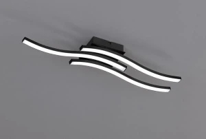 Plafon RL NORVE DL132-62473 czarny LED szer.56cm