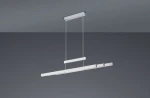 Lampa wisząca Trio AVERON DL507375310 szara 1xLED wys.150cm