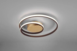 Plafon RL ZIBAL R62911124 miedziany LED