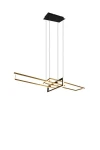 Lampa wisząca Trio ZENITRA DL308320310 mosiądz 1xLED wys.150cm
