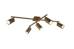 Plafon Trio MARLEY 612400504 biały 5xGU10 szer.77.4cm