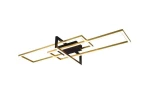 Plafon Trio ZENITRA DL308620310 mosiądz LED szer.100cm