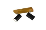 Spot Trio MARLEY 812400232 czarny 2xGU10