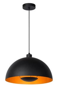 Lampa wisząca Lucide Siemon 45496/01/30 Czarna 1xE27 150cm