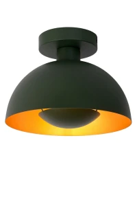 Plafon Lucide Siemon 45196/01/33 Zielony 1xE27 Szer.25cm