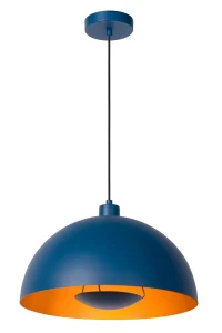 Lampa wisząca Lucide Siemon 45496/01/35 Niebieski 1xE27 150cm