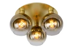 Plafon Lucide Marius 74114/03/02 Złoty 3xE27 Szer.50cm