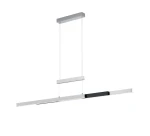 Lampa wisząca Trio AVERON DL505375310 szara LED wys.150cm