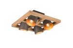 Plafon Trio BELL 601900467 szary 4xE14 szer.39cm