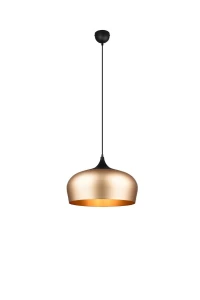 Lampa wisząca Trio CHIRON 310890108 złota 1xE27 wys.150cm