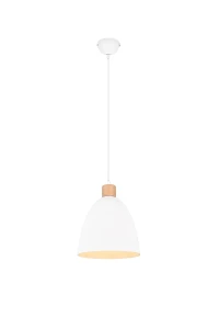 Lampa wisząca RL JAGGER R30681031 biała 1xE27 wys.150cm