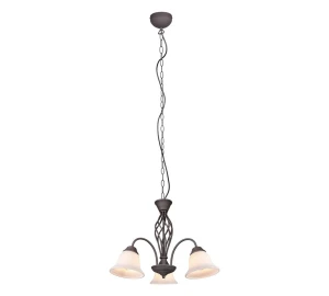 Lampa wisząca Trio RUSTICA 101000324 miedziana 3xE14 wys.150cm